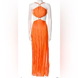 Baobab Collection Vibrant Orange Maxi Dress